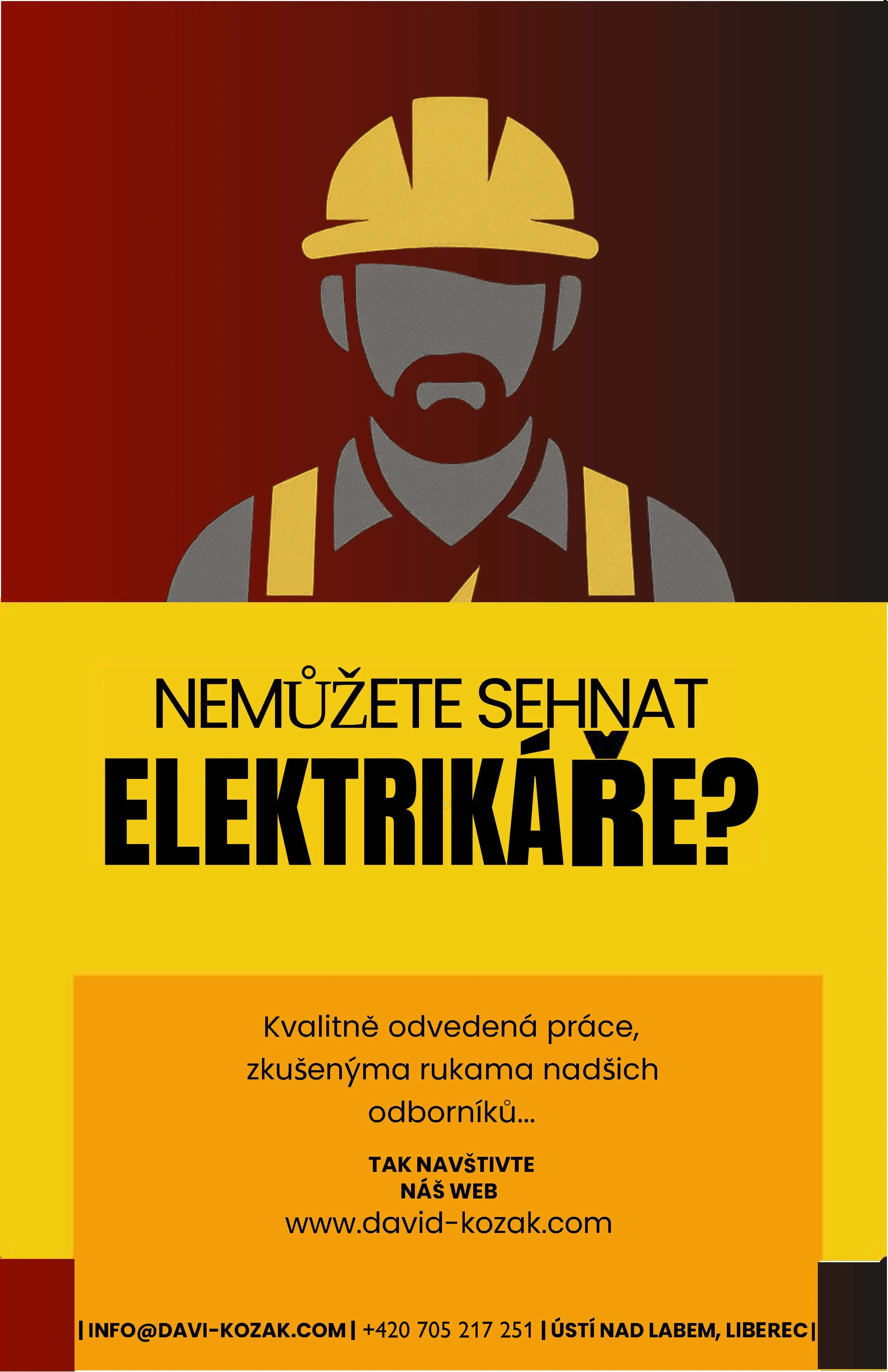 Elektrikáři z řad profesionálů